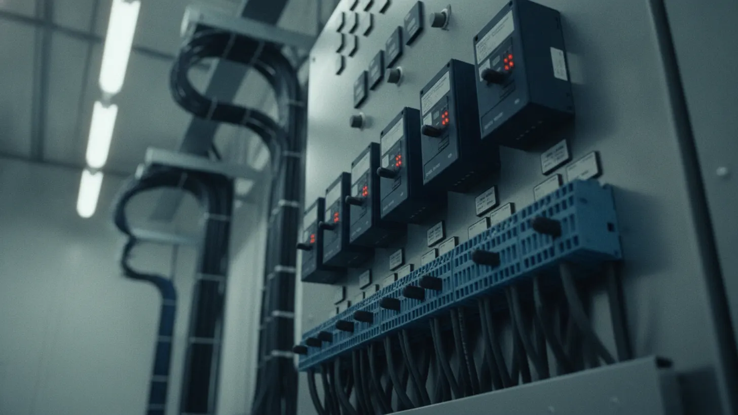 protection relay panel solar substation, REIG Solar