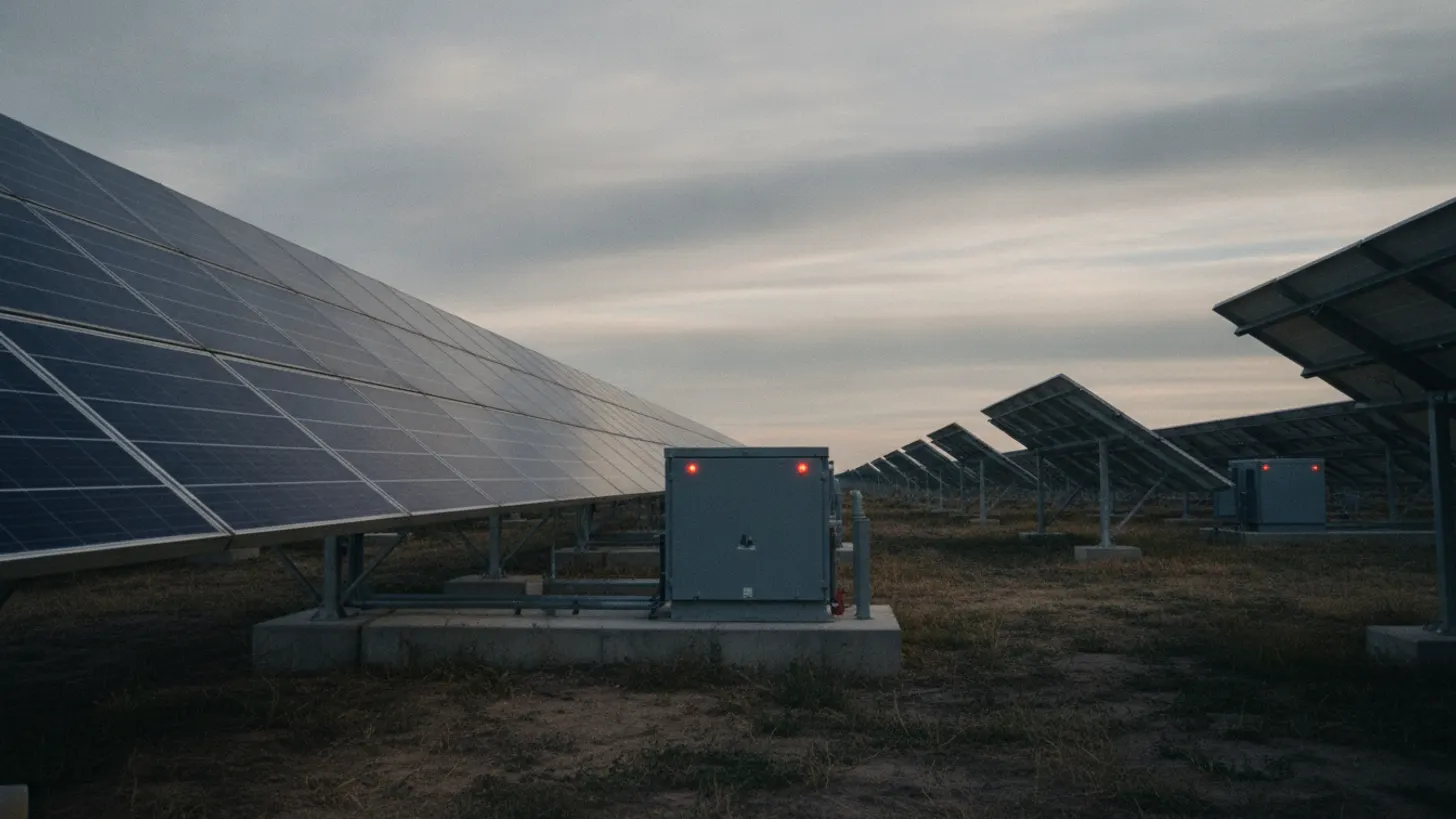 utility-scale solar plant reactive power control, REIG Solar